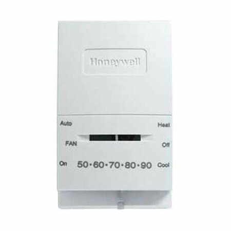 HONEYWELL Tstat Mech Horz Heat Only Wht CT54K1000/E1